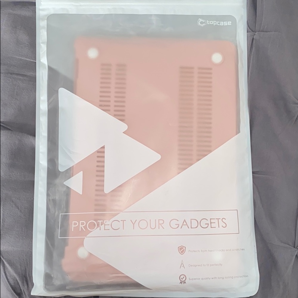 Rose Pink MACBook Laptop Case